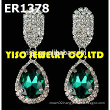 custom made rhinestone earrings